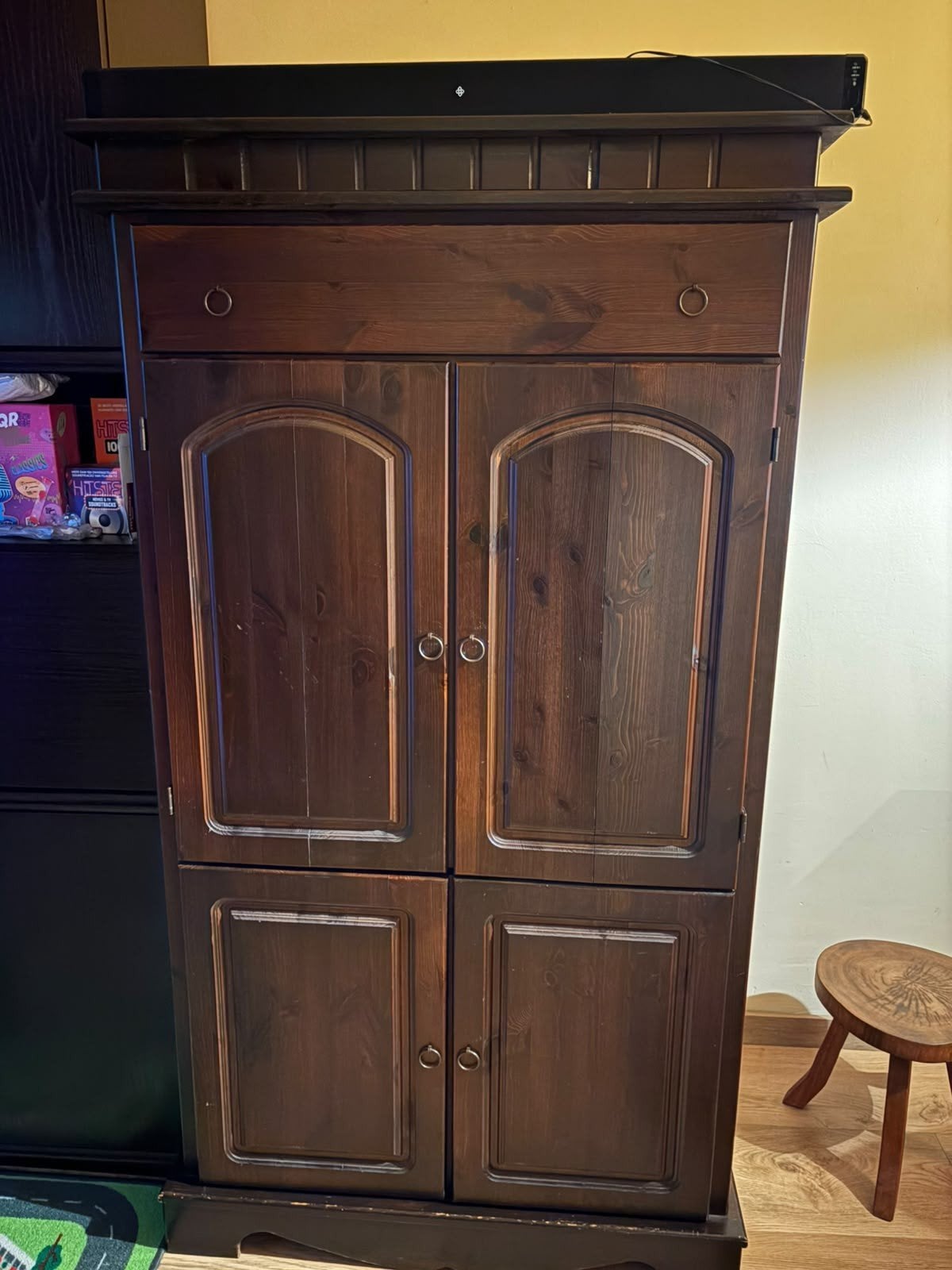 te koop computerkast, Ophalen