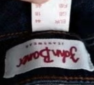Als nieuw John Baner jeans spijkerbroek Dames dark 44 ( W36), Kleding | Dames, Ophalen of Verzenden, Zo goed als nieuw, Blauw