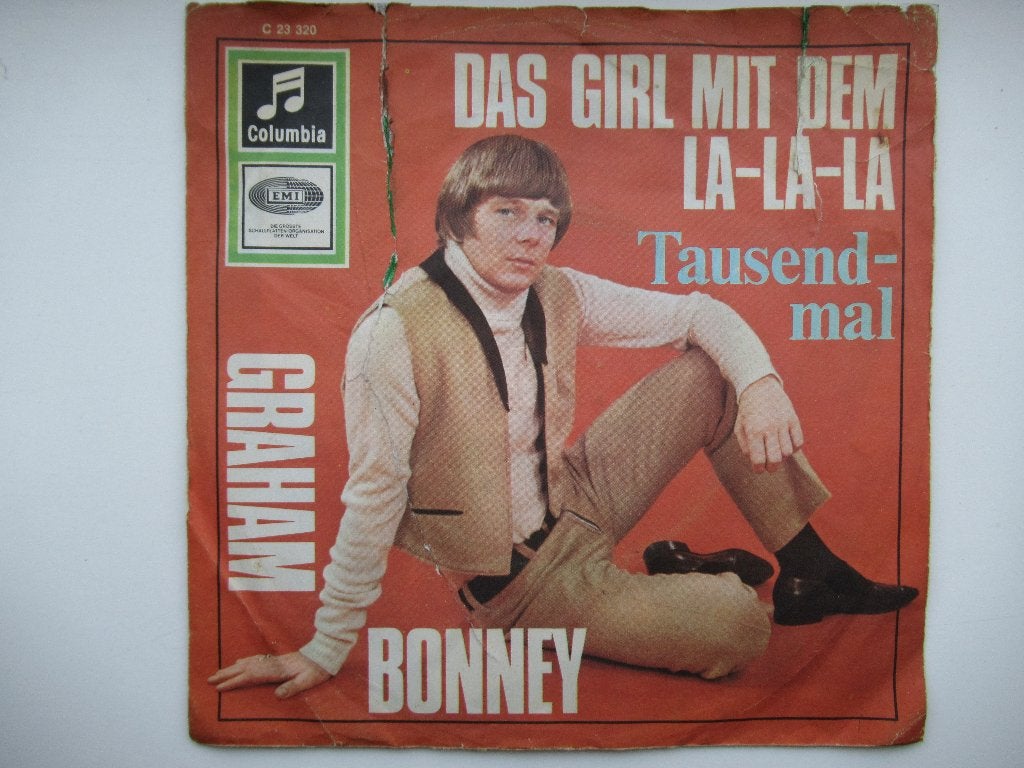 GRAHAM BONNEY # DAS GIRL MIT DEM LA LA LA /TAUSENDMAL., 7 inch, Ophalen of Verzenden, Zo goed als nieuw, Levenslied of Smartlap