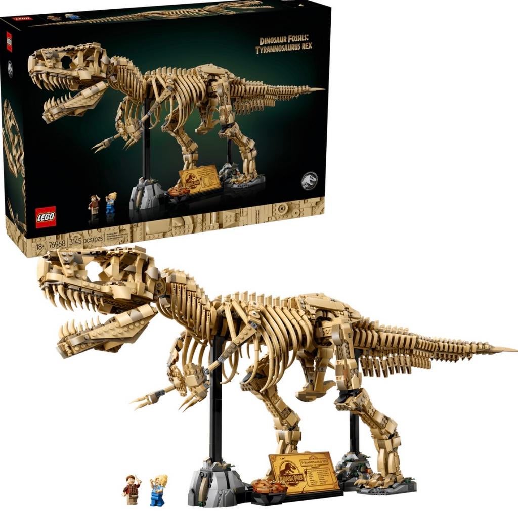 Nieuwe LEGO 76968 Jurassic World Dinosaurus Fossielen T. Rex, Lego, Lego, Jurassic World, Lego