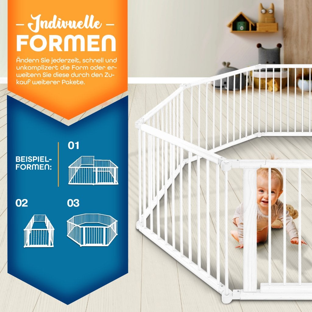 Box grondbox afscherming veiligheidshek hout GRATIS BEZORGD!, Kinderen en Baby's, Boxen, Verzenden, Nieuw, Nvt, Overige vormen