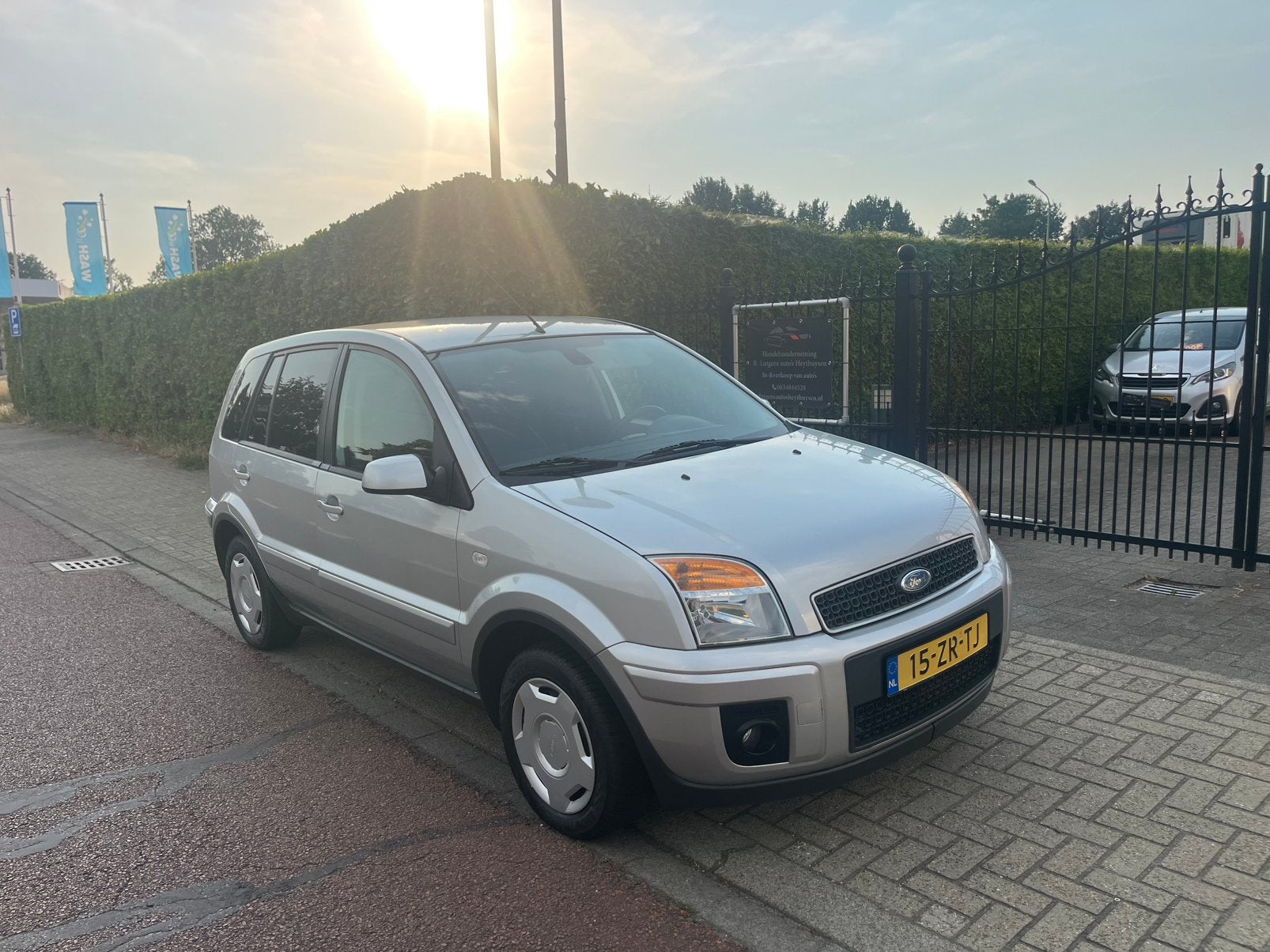 Ford Fusion 1.4 16V 2008 Grijs, Auto's, Ford, Voorwielaandrijving, Zwart, 49 €/maand, Origineel Nederlands