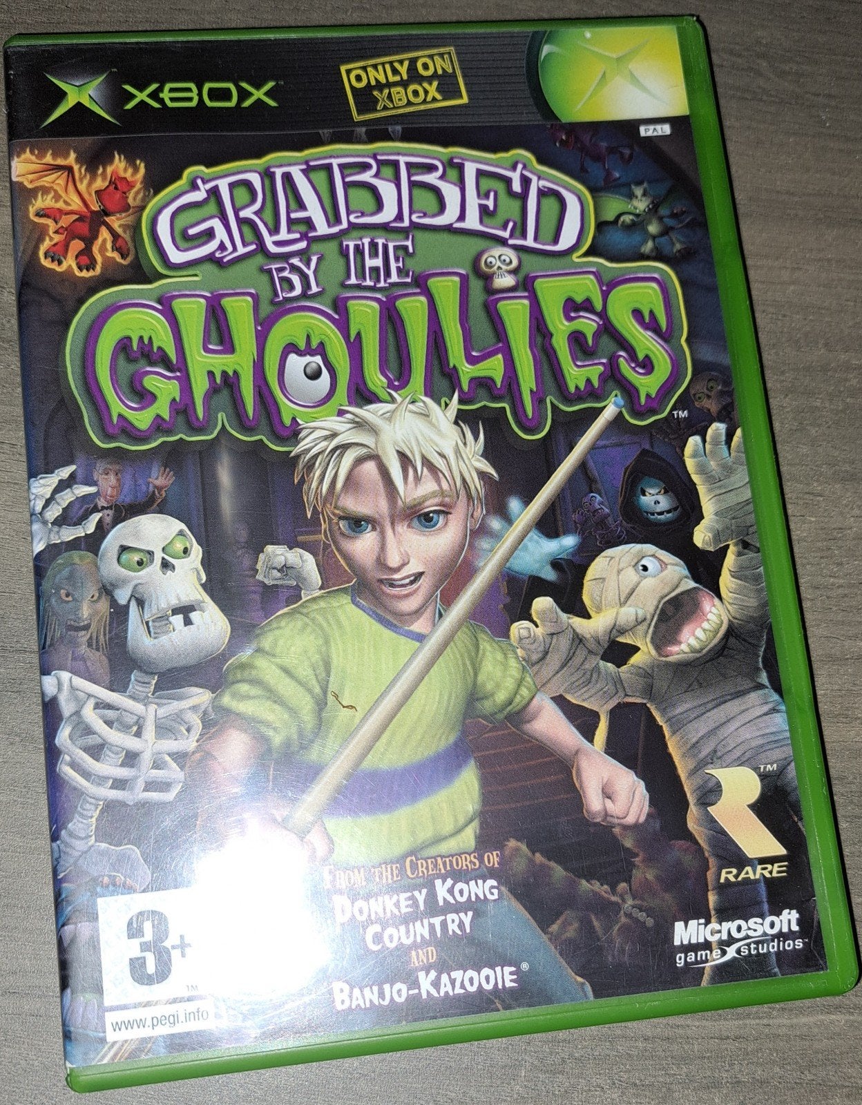 Grabbed by the ghoulies xbox z.g.a.n., Spelcomputers en Games, Games | Xbox Original, 1 speler, Ophalen of Verzenden, Zo goed als nieuw