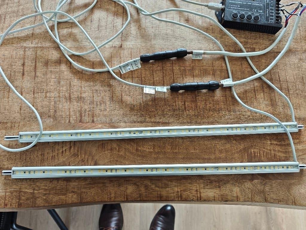 Aquarium LED Daytime Matrix (60cm) met controller, Ophalen, Gebruikt, Verlichting of Verwarming, Overige merken