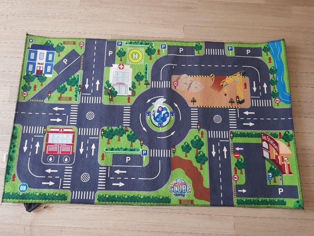 Speelmat verkeer, Ophalen, Gebruikt