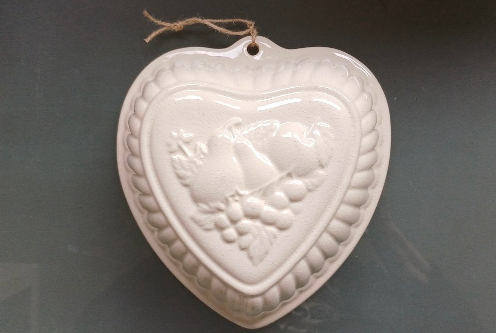 Brocante puddingvorm hart, Antiek en Kunst, Ophalen of Verzenden