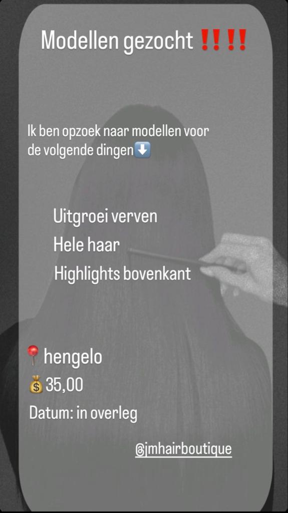 Modellen gezocht, Vacatures, Vacatures | Modellen, 25 - 32 uur, MBO, Vanaf 1 jaar, Vast contract