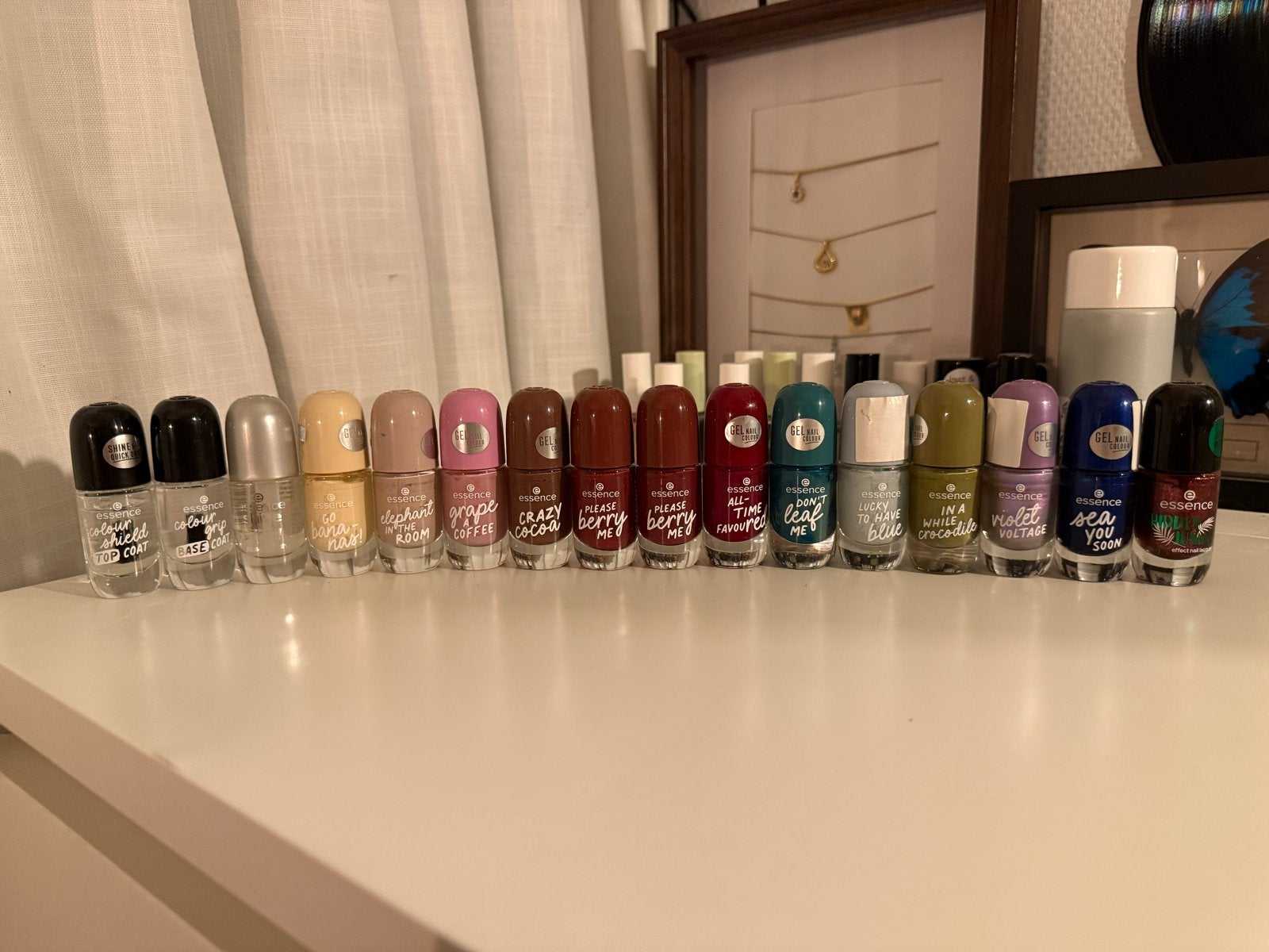Grote collectie Essence nagellak en verzorging, Ophalen of Verzenden, Zo goed als nieuw, Overige typen