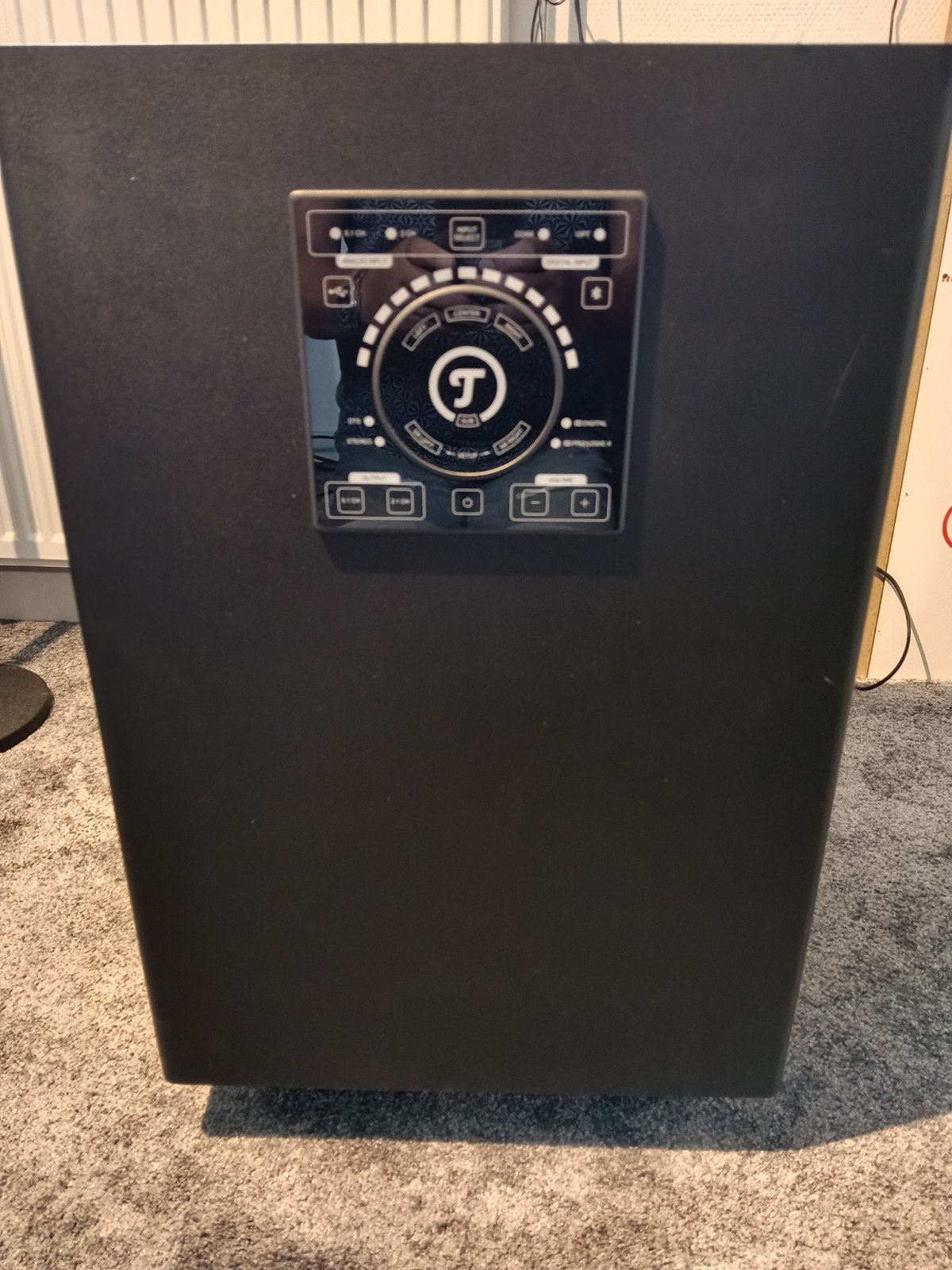 Teufel CM2014SW Subwoofer - Krachtige Bass, Audio, Tv en Foto, Luidsprekers, Gebruikt, Subwoofer, Bluetooth, Ophalen