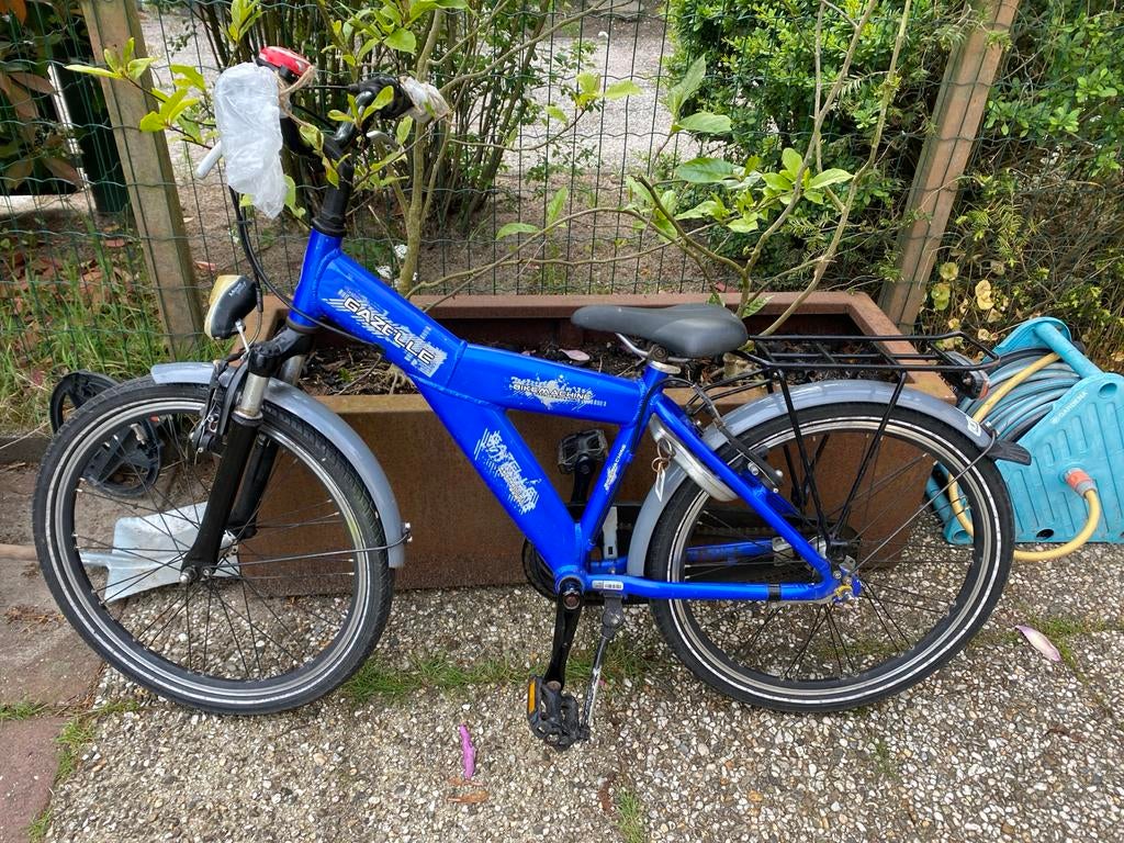 Gazelle fiets 22 inch - Opknapper, basis is goed, Fietsen en Brommers, Fietsen | Heren | Herenfietsen, Ophalen, Gebruikt, Gazelle