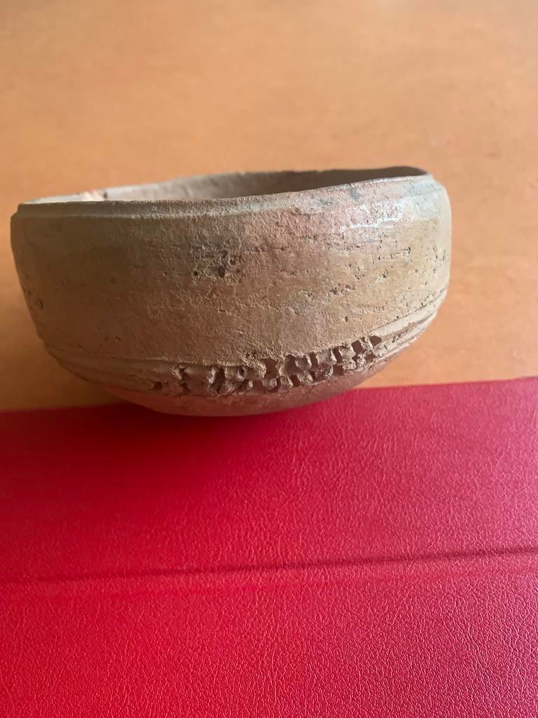 Kommetje van gebakken klei uit Nigeria. Yoruba stam., Ophalen of Verzenden
