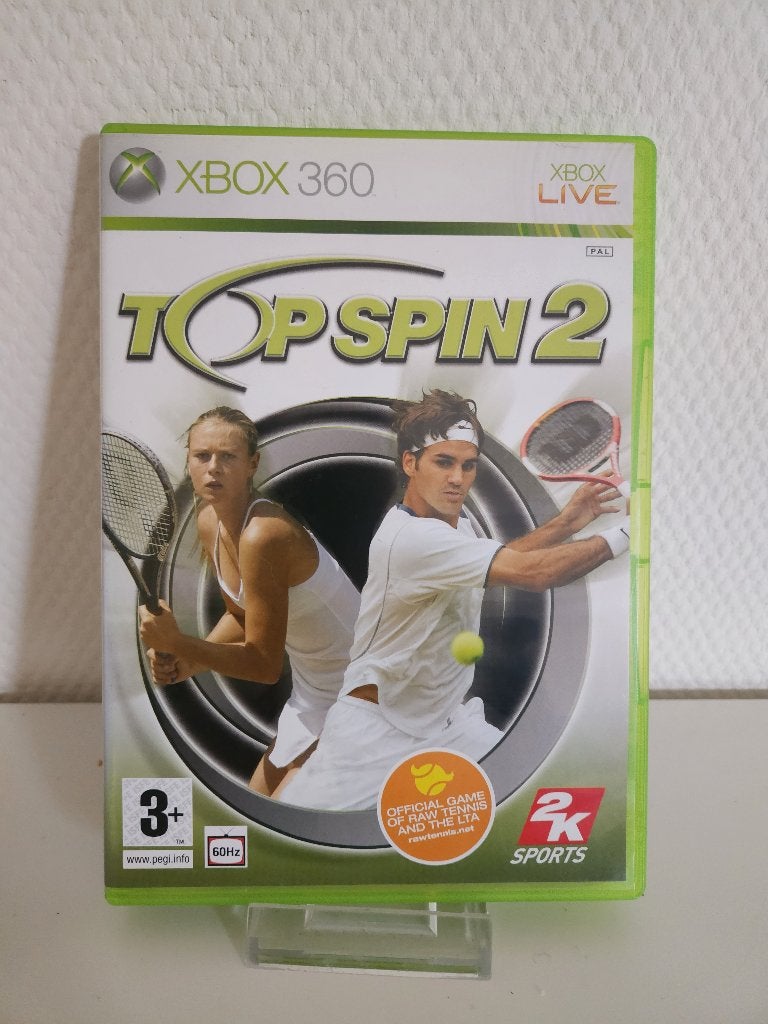 Xbox 360 - Top spin 2, Gebruikt, Ophalen of Verzenden, Sport, 3 spelers of meer