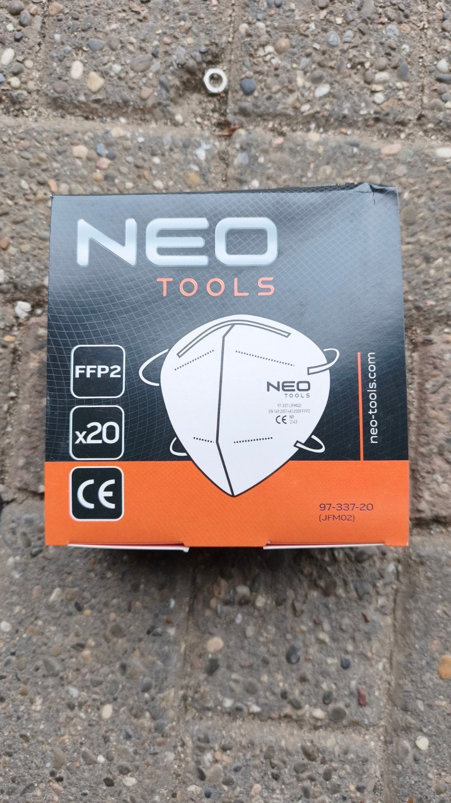 NEO TOOLS FFP2 Stofmaskers - 20 stuks, Ophalen of Verzenden, Nieuw, Stofmaskers