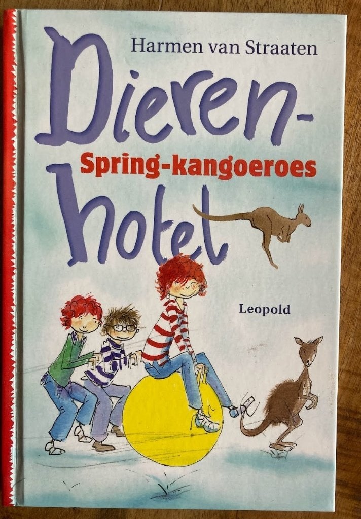 Boek Dierenhotel Spring-kangoeroes, Ophalen of Verzenden, Zo goed als nieuw, Harmen van Straaten, Fictie algemeen