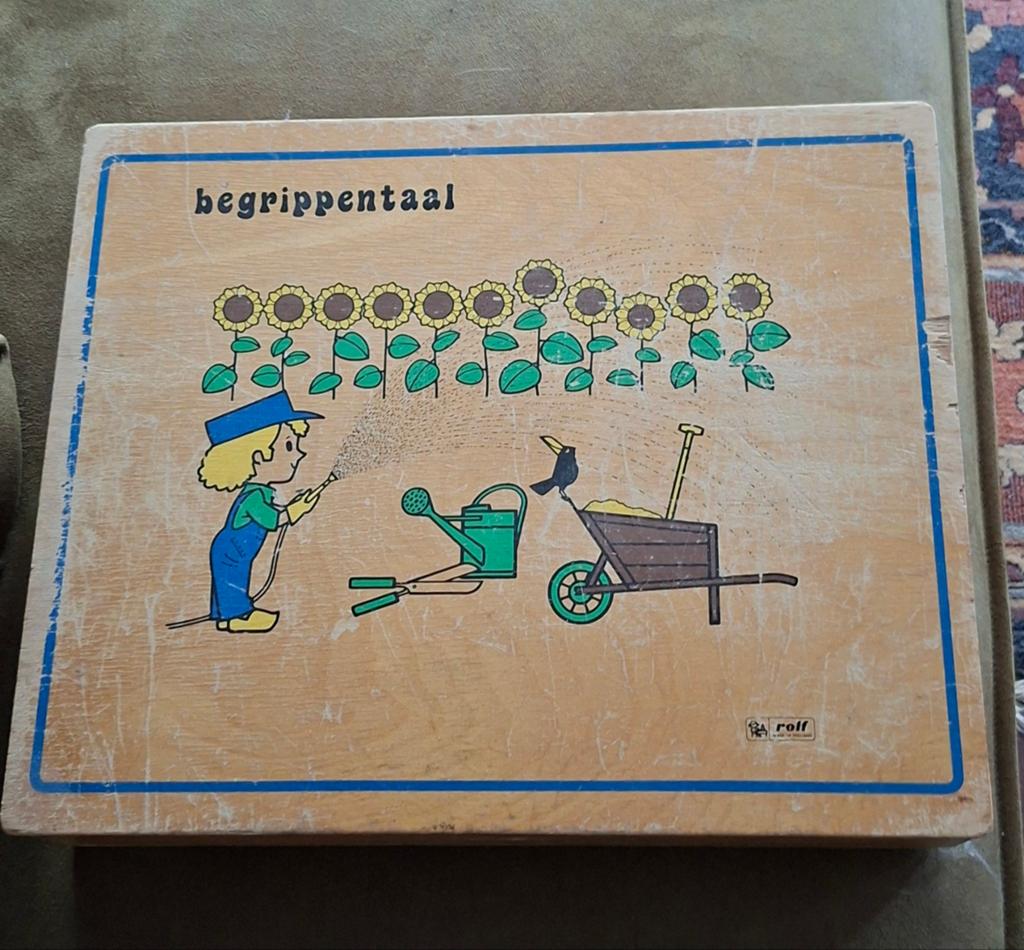Rolf Begrippentaal Educatieve Kist - Taalontwikkeling, Kinderen en Baby's, Speelgoed | Educatief en Creatief, Ophalen, Gebruikt