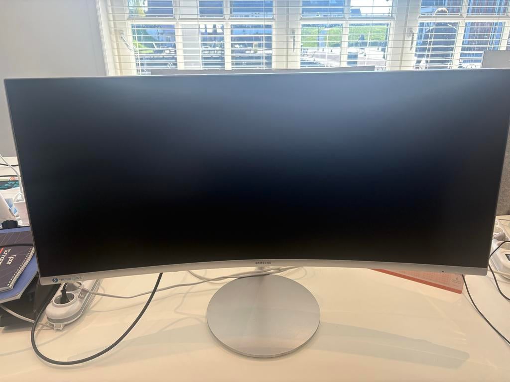 Samsung CJ791 Ultrawide Curved Monitor (34 inch), Computers en Software, Monitoren, HDMI, 3 tot 5 ms, Curved, VA
