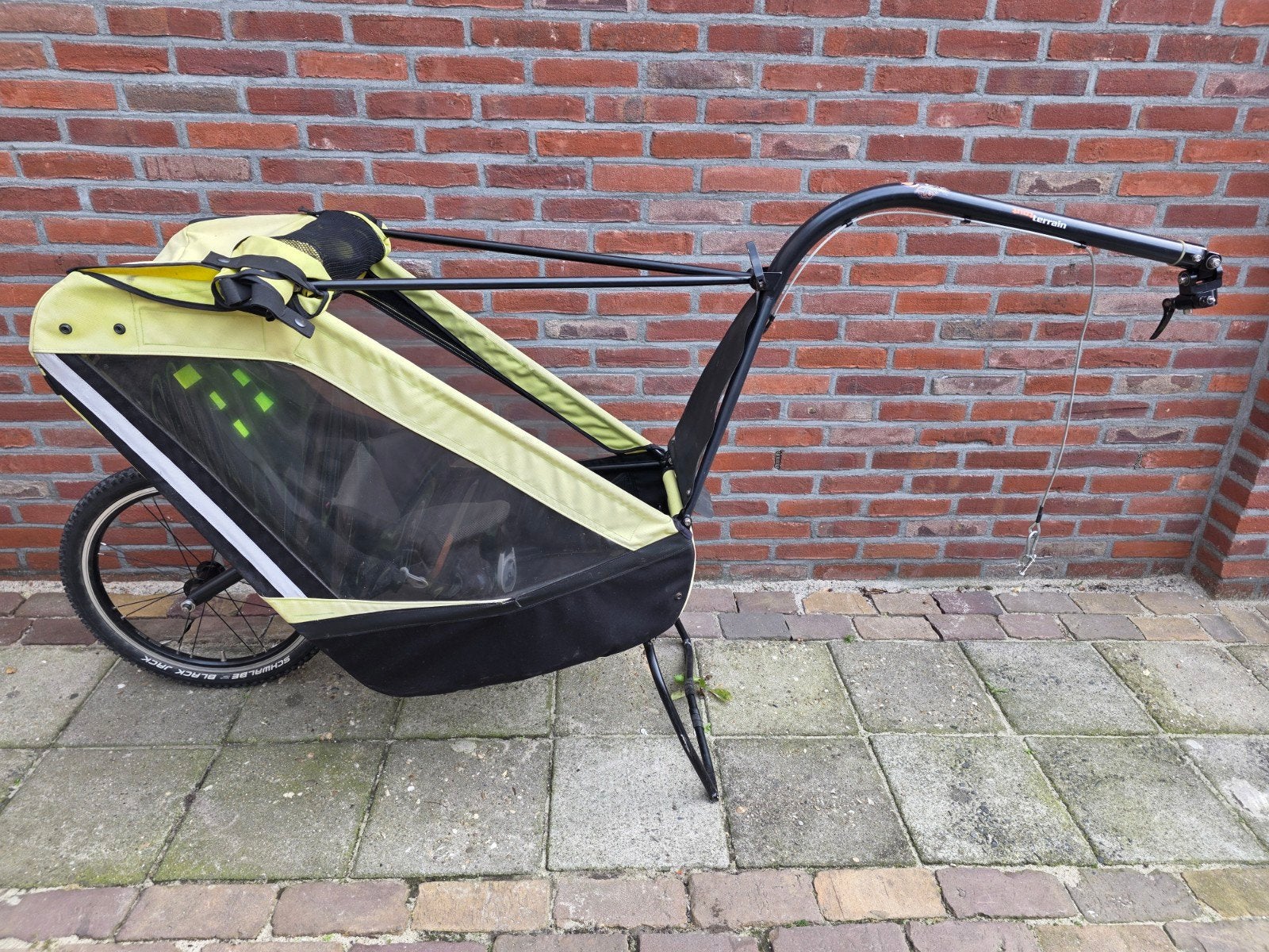 Tout Terrain Singletrailer II - Kinderfietskar, Fietsen en Brommers, Ophalen, Gebruikt, Vering, 20 tot 40 kg