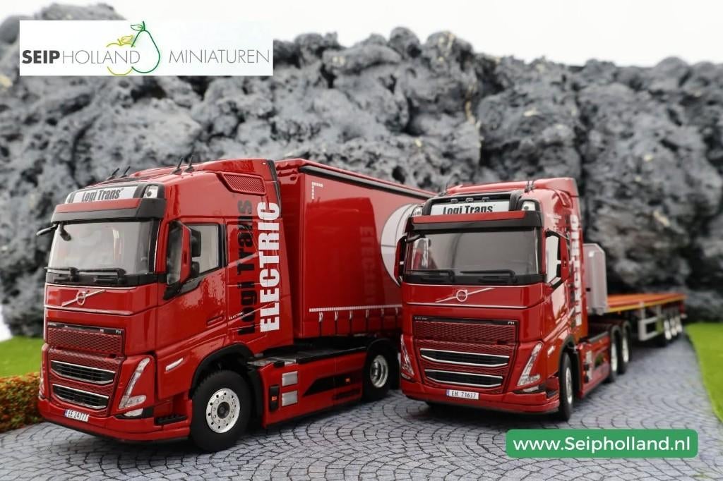 Wsi: Volvo Fh5 Electric van Logi Trans, Hobby en Vrije tijd, Modelauto's | 1:50, Wsi, Info@seipholland.nl, Nieuw, Ophalen of Verzenden