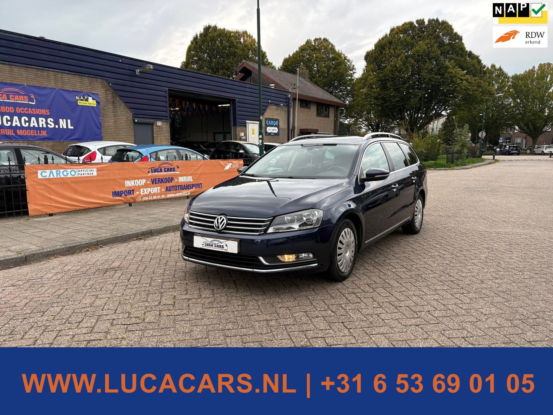 Volkswagen Passat Variant 1.4 TSI Comfort Executive Line Blu, Euro 5, Gebruikt, Blauw, 122 pk