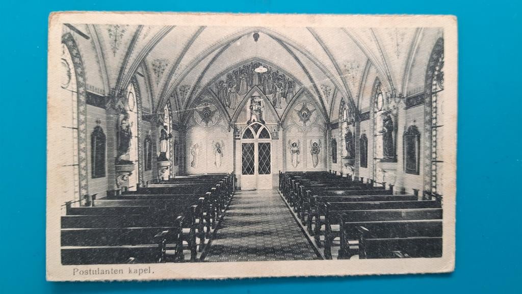Tilburg Postulanten Kapel Moederhuis ,Oude Dijk 1 - 1940, Ophalen of Verzenden, 1920 tot 1940, Gelopen, Noord-Brabant