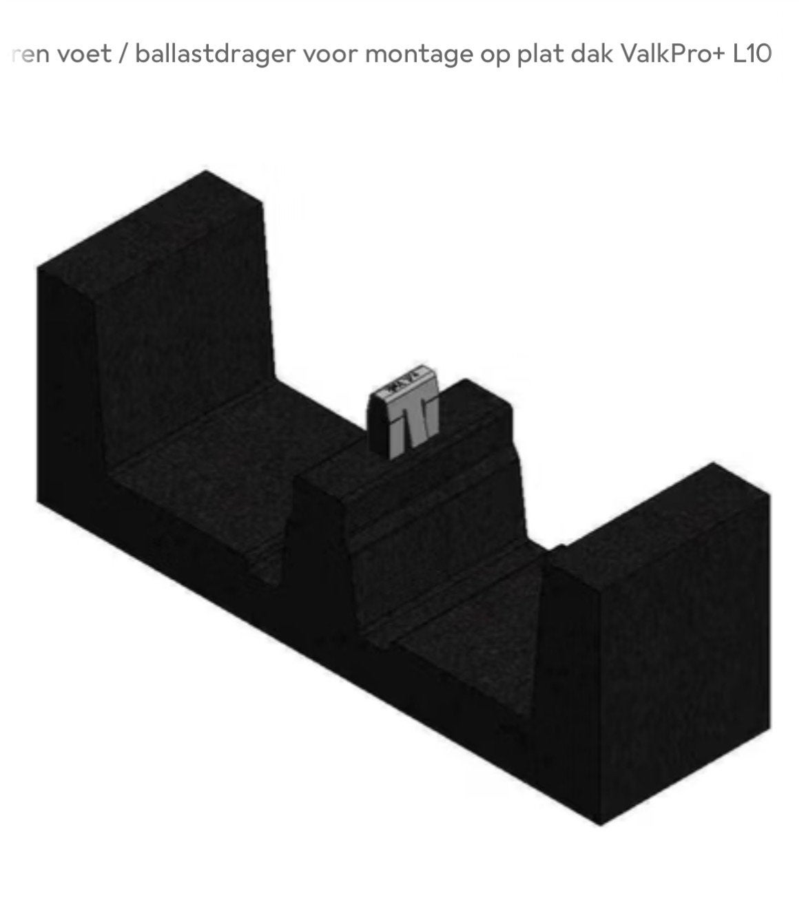 ValkPro+ L10 ballastdragers voor plat dak (400+ stuks), Ophalen, Gebruikt, Overige typen