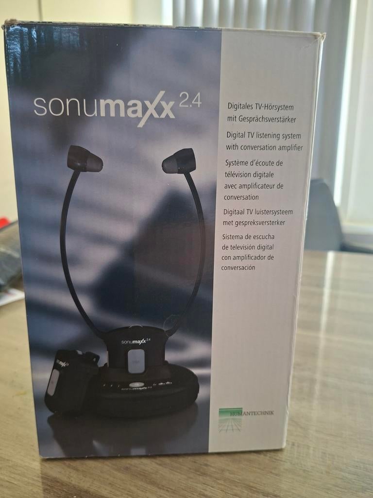 Sonumaxx 2.4 Digitaal TV-Hörsystem - Nieuw in doos, Ophalen of Verzenden