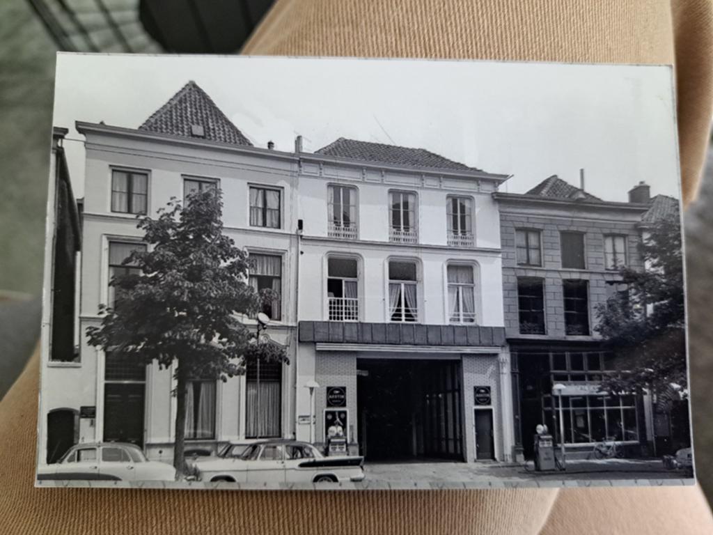 Deventer foto garage de Brink met benzinepomp, Ophalen of Verzenden, Overijssel