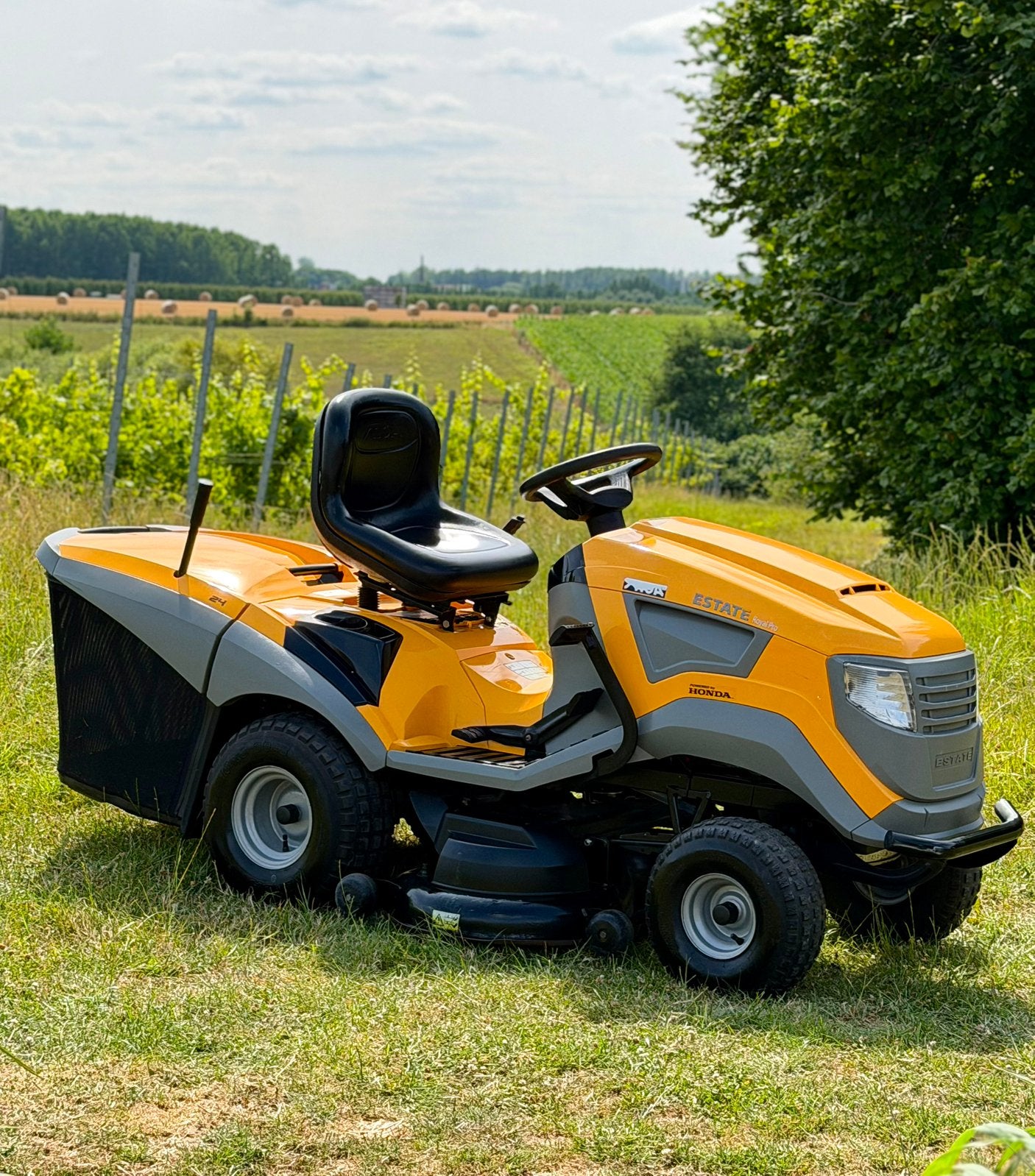 STIGA Estate Pro – Honda GCV530 Slechts 239 werkuren, Tuin en Terras, Zitmaaiers, Ophalen, Stiga, Zo goed als nieuw, Mulchfunctie