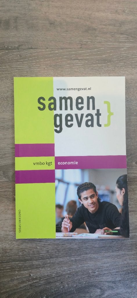 Samengevat economie vmbo kgt mavo, VMBO, Economie, Ophalen of Verzenden, Nieuw