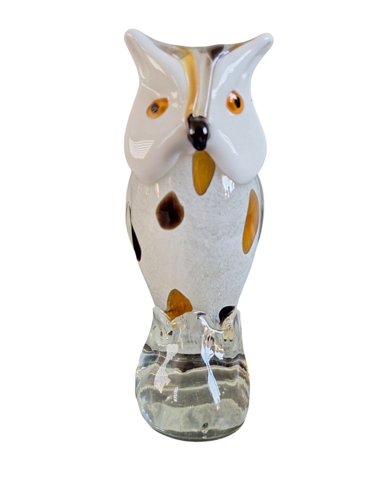 Prachtig uilenbeeld van Murano glas, Verzamelen, Beelden en Beeldjes, Ophalen of Verzenden, Zo goed als nieuw