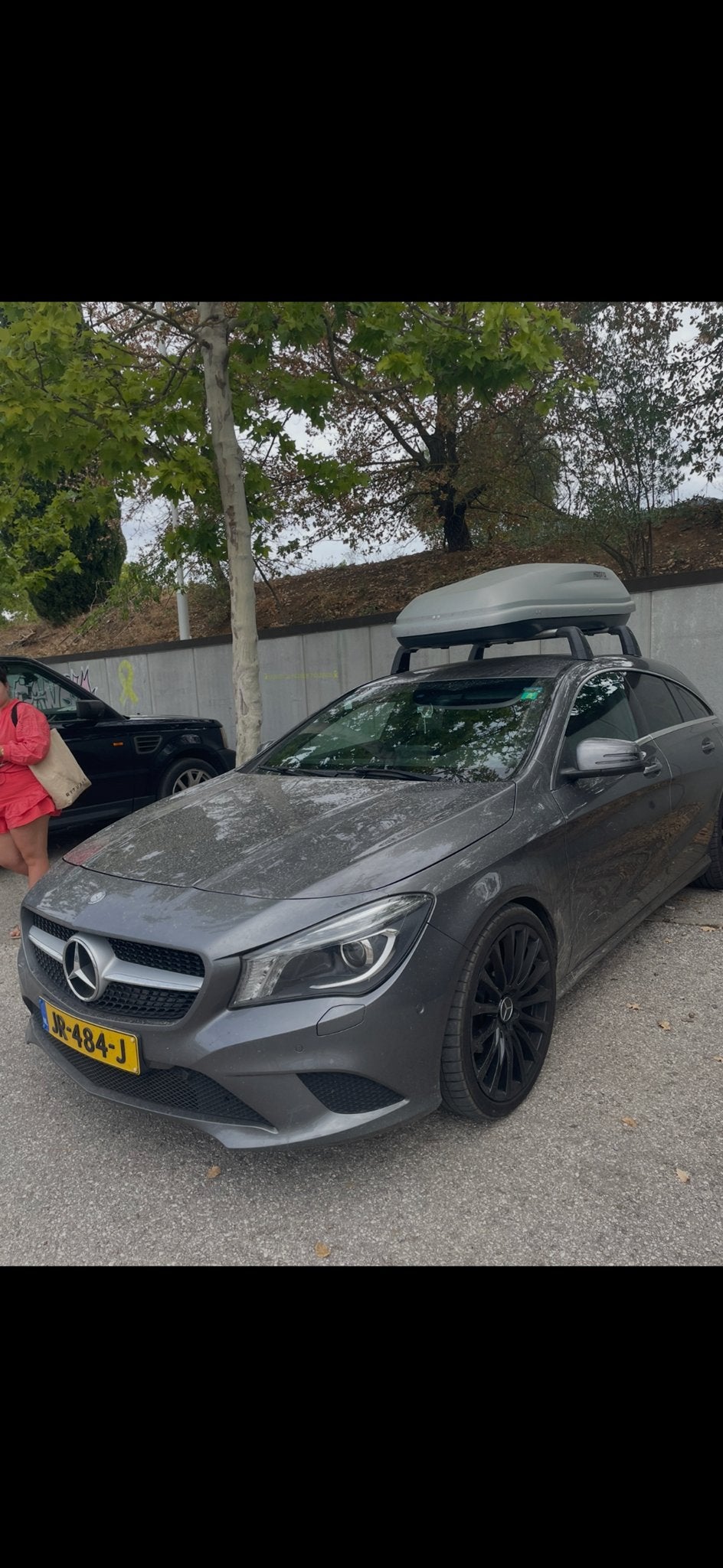 Originele Mercedes CLA dakdragers - Zo goed als nieuw, Auto diversen, Dakdragers, Ophalen of Verzenden, Zo goed als nieuw
