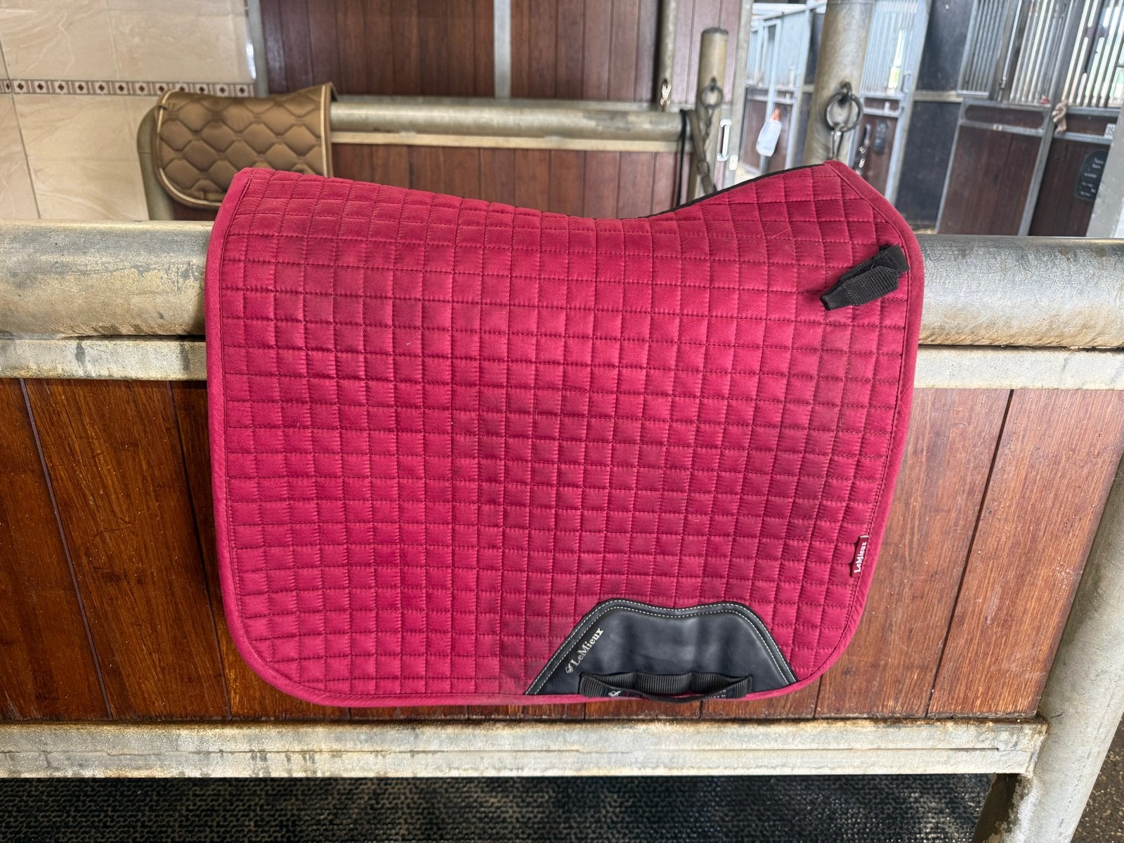 Lemieux mulberry dr dekje, Full (L), Dressuurdekje, Rood, Ophalen of Verzenden