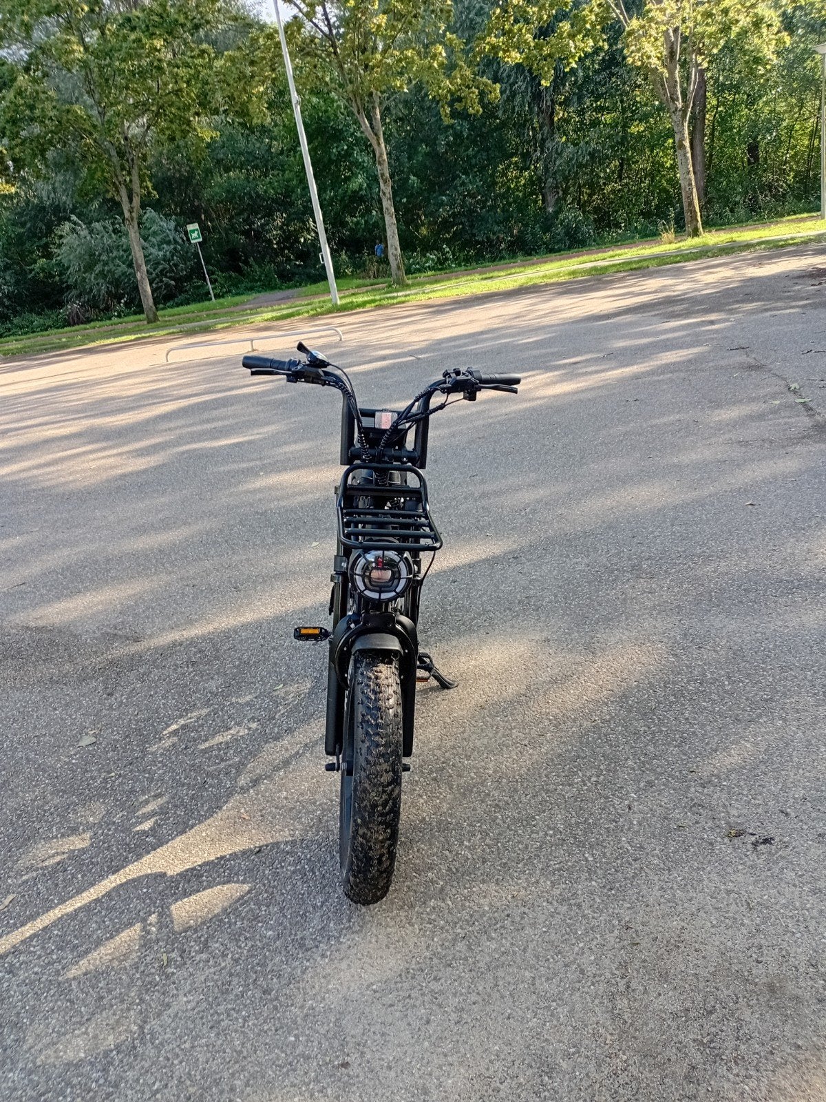Stoere Fatbike E-bike - Zwart, Zo goed als nieuw, Overige merken, Ophalen of Verzenden, Zo goed als nieuw, Minder dan 47 cm