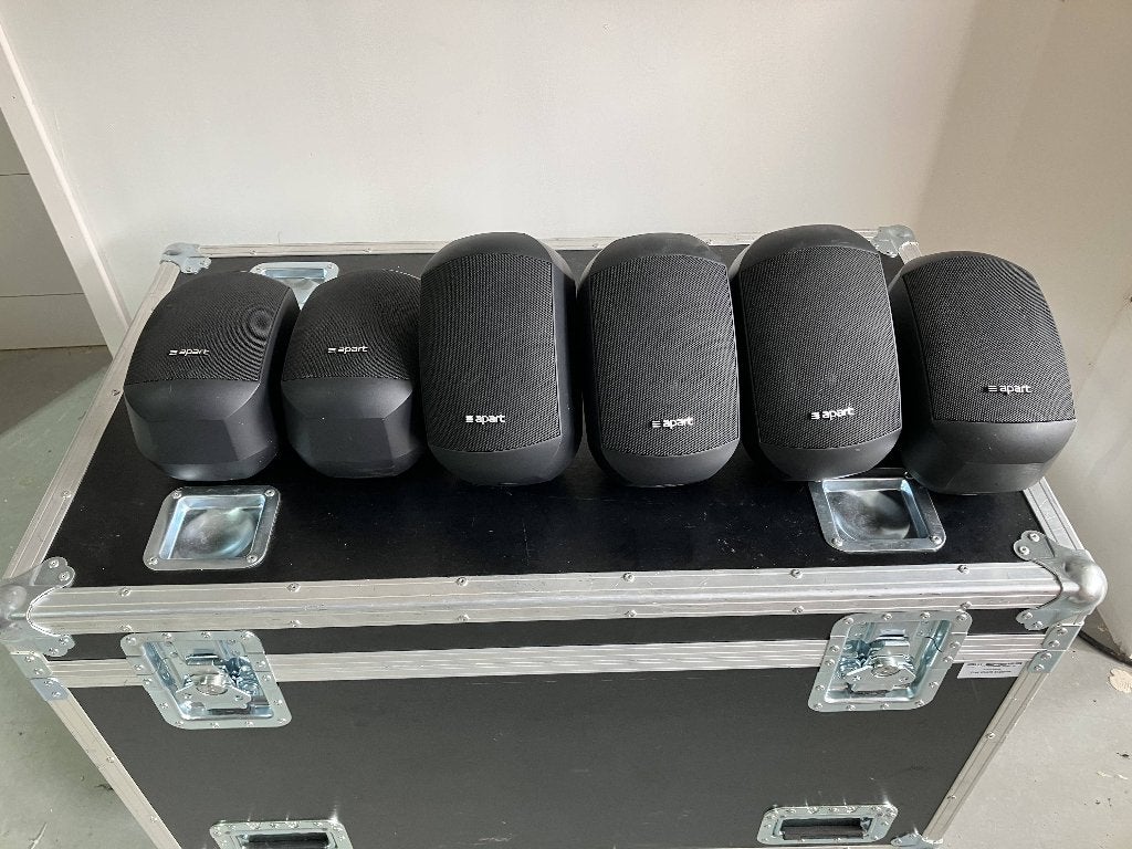 Apart Audio Mask4CT zwarte IP65 luidspreker, Overige merken, Overige typen, Ophalen of Verzenden, Zo goed als nieuw