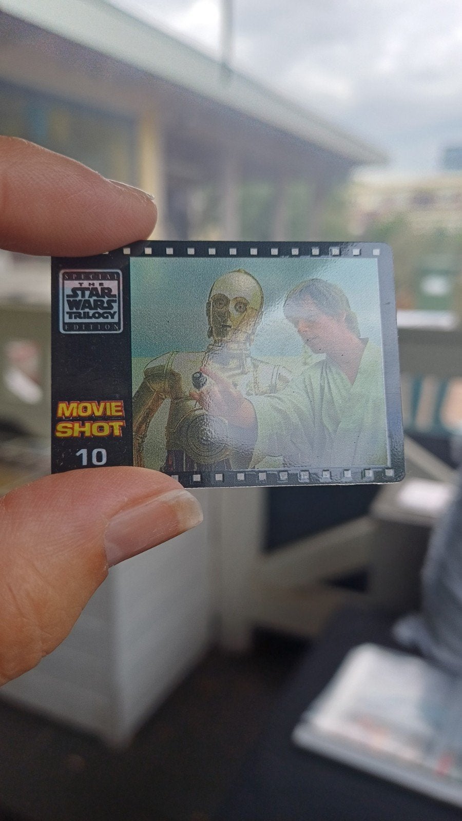 Star Wars Movie Shot 10 - Luke Skywalker & C-3PO, Ophalen of Verzenden, Gebruikt