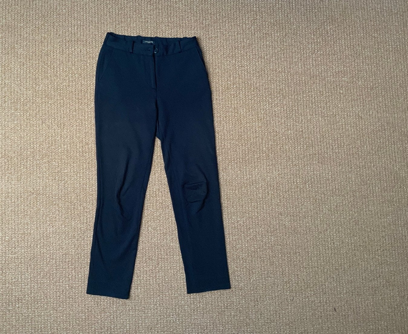 CAVALLARO NAPOLI Pantalon donkerblauw dames maat 34, Kleding | Dames, Broeken en Pantalons, Blauw, Ophalen of Verzenden