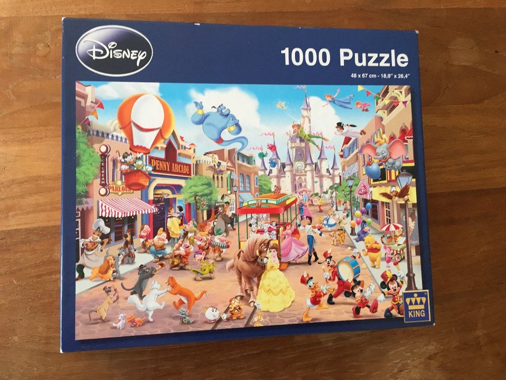 Legpuzzel Disney, Ophalen of Verzenden, 500 t/m 1500 stukjes, Zo goed als nieuw, Legpuzzel