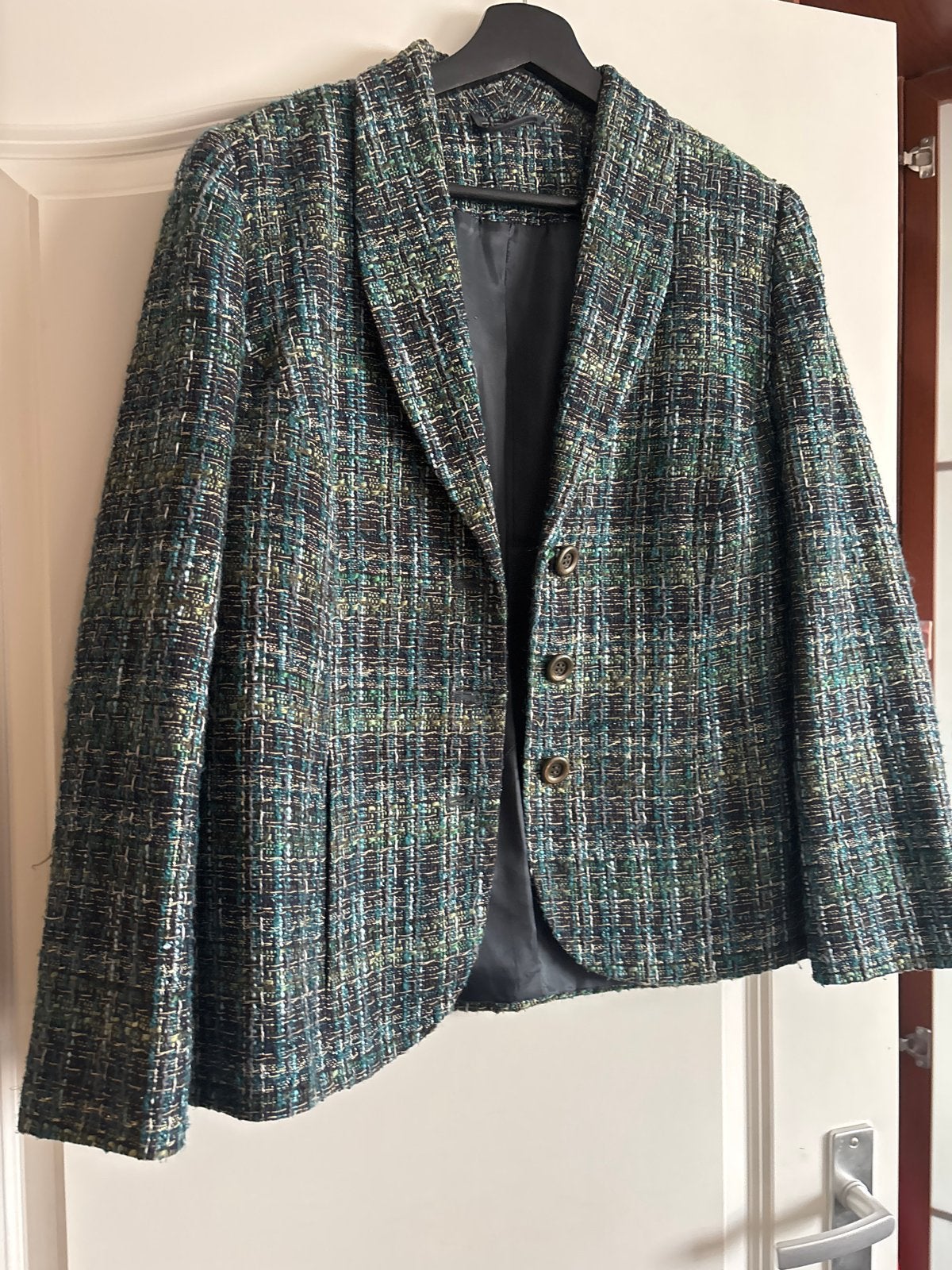 Gevoerde blazer van Atelier - Maat 42, Maat 42/44 (L), Jasje, Gedragen, Meerkleurig
