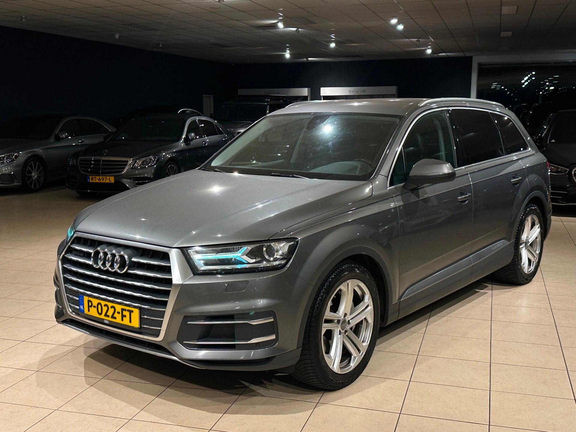 Audi Q7 3.0 TDI Quattro ProL+ Trekhaak/Luchtvering/Leder, Auto's, Audi, Automaat, Gebruikt, 241 €/maand, Leder