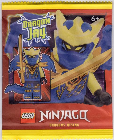 Dragon Jay ninjago lego paper bag, Ophalen of Verzenden, Nieuw, Lego