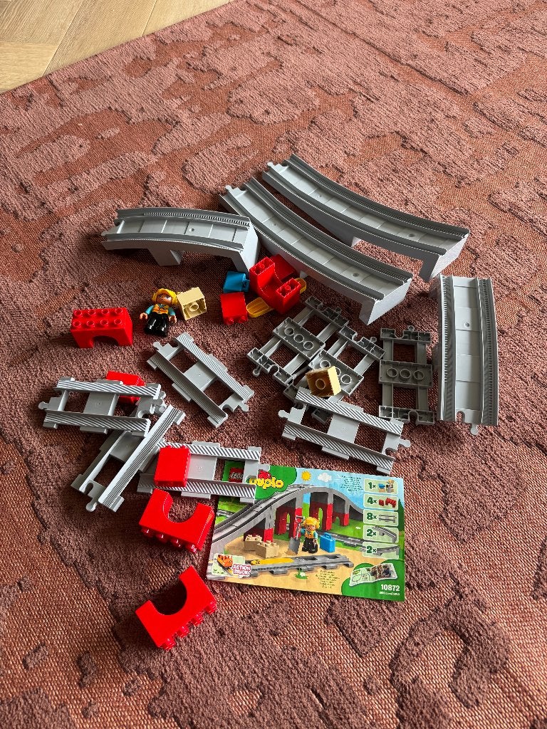 Duplo spoor uitbreiding 10872, Gebruikt, Overige thema's, Ophalen of Verzenden, Compleet