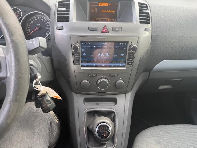Opel Zafira 1.8 Enjoy 7Persoons Airco Navigatie Cruise-Contr, Auto's, Opel, Stof, Gebruikt, 4 cilinders, Origineel Nederlands