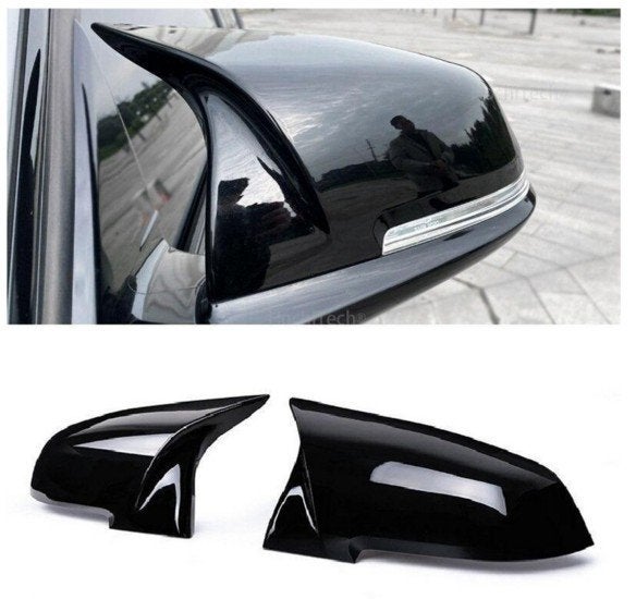Spiegelkappen Voor Bmw 1 Serie F20 F21 Glans Zwart