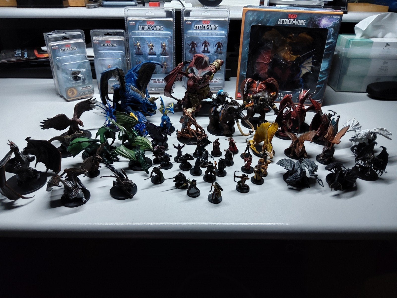 Grote D&D Attack Wing Collectie - Starter Set (Nieuw) + 1, Ophalen of Verzenden, Nieuw