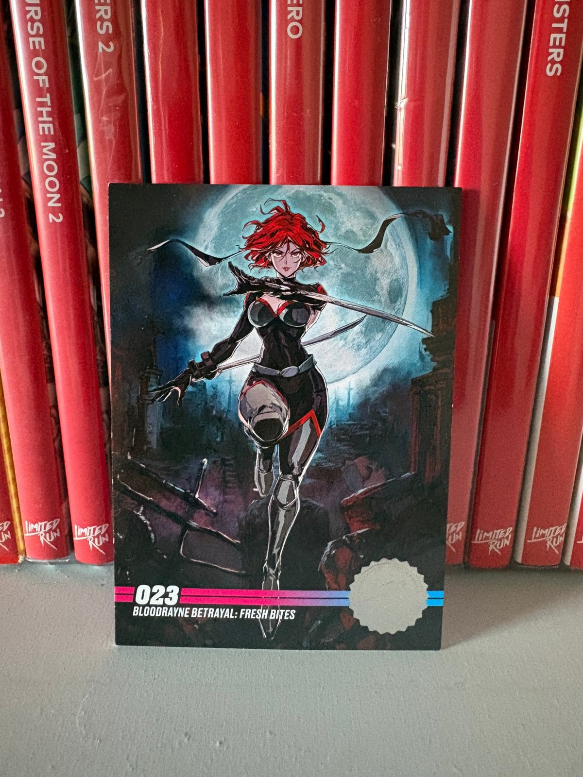 LRG Kaart Nr. 023 - Bloodrayne Betrayal - Fresh Bites, Ophalen of Verzenden, Zo goed als nieuw, Plaatje