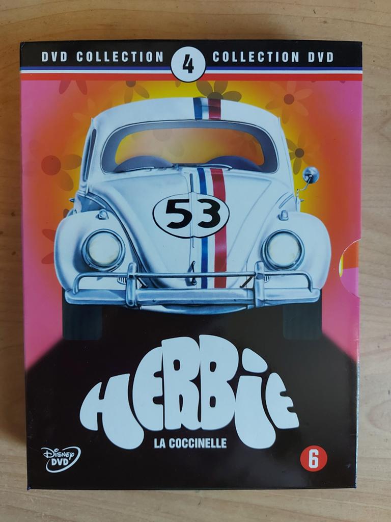 Herbie - Collection Box 4-DVD oa The Love Bug, Cd's en Dvd's, Dvd's | Komedie, Alle leeftijden, Ophalen of Verzenden, Zo goed als nieuw