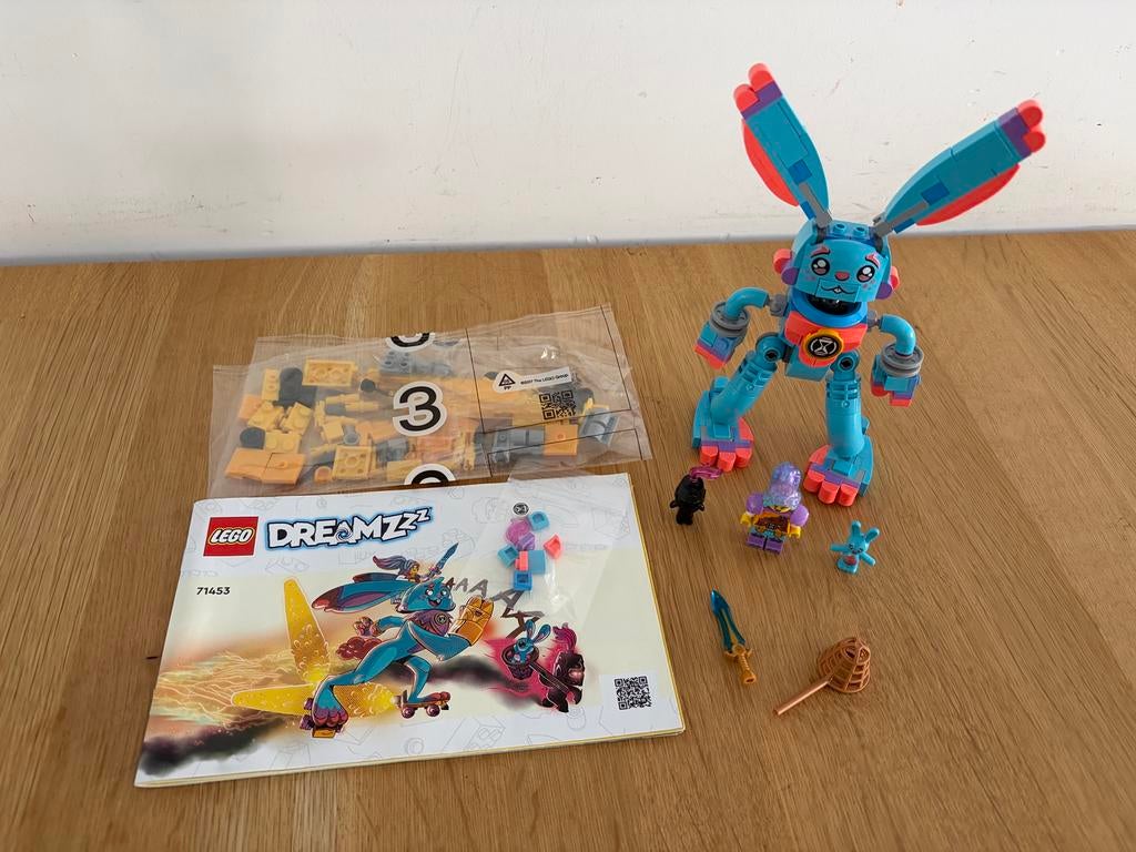 Lego dreamzzz Izzie and Bunchu the Bunny setnummer 71453, Overige thema's, Compleet, Lego, Ophalen of Verzenden