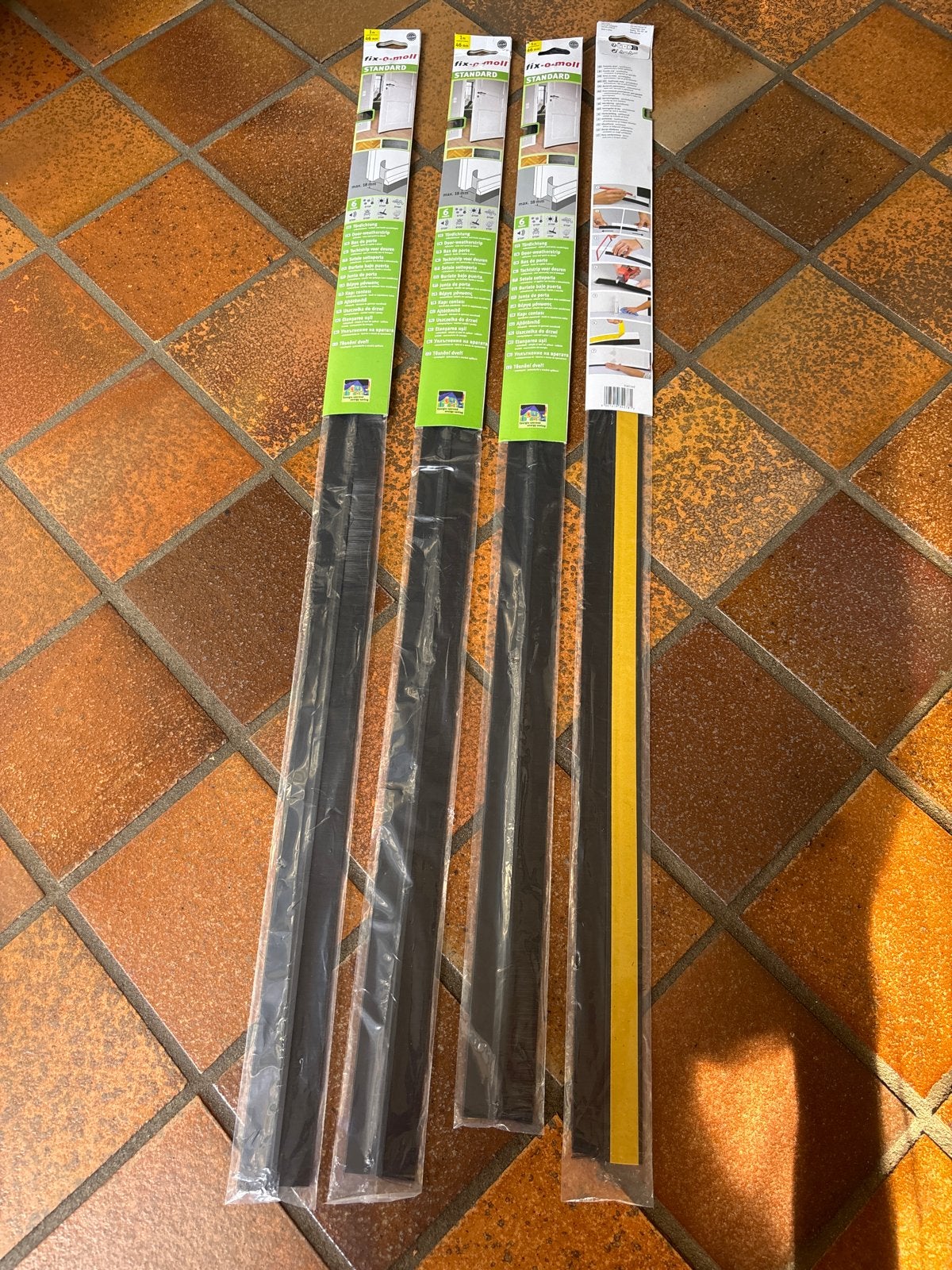 4x Fix-o-moll tochtstrip voor deuren - Nieuw, Ophalen, Nieuw, Overige typen
