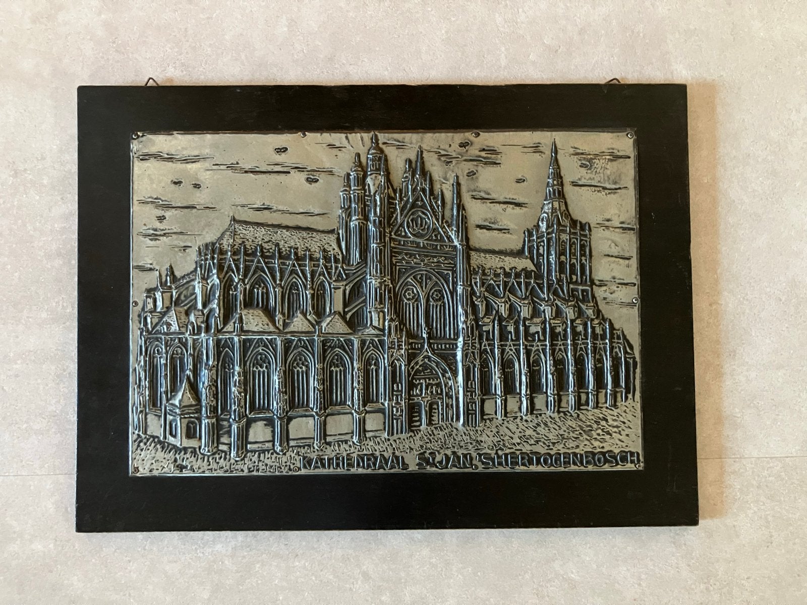 Wanddecoratie Kathedraal St. Jan 's-Hertogenbosch, Antiek en Kunst, Ophalen