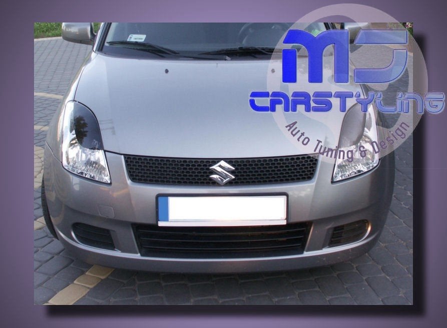 Suzuki Swift - Koplampspoilers, Auto diversen, Tuning en Styling, Ophalen of Verzenden, MJ-Carstyling, Info@mj-carstyling.net